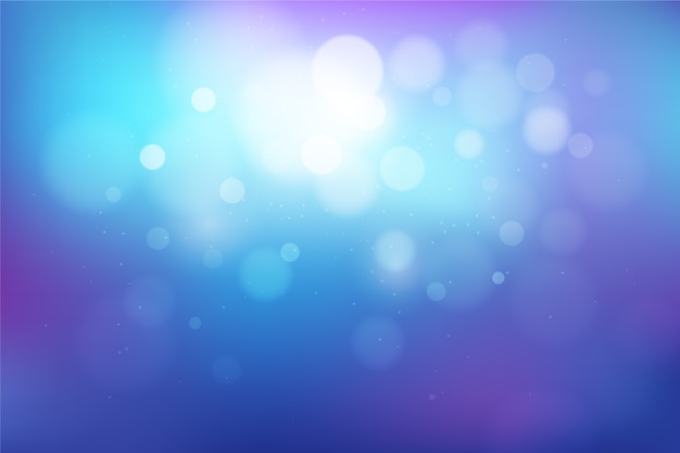 Vector realistic bokeh background