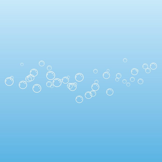 Vector realistic bubble