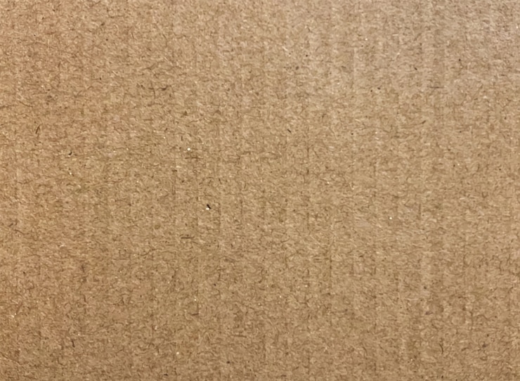 Vector realistic cardboard beige stained texture
