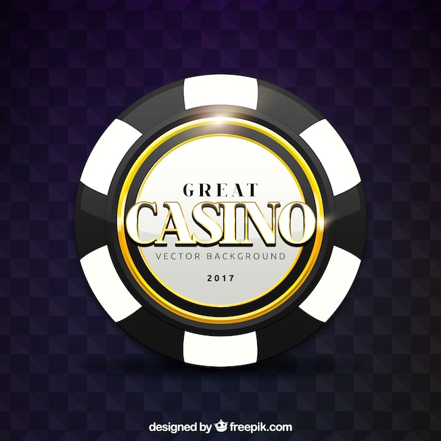 Realistic casino background