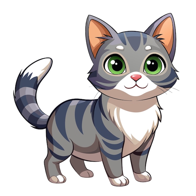 Реалистичная иллюстрация вектора Cat