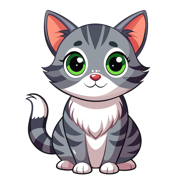 Premium Vector | Realistic Cat vector illustration
