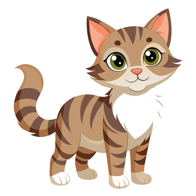 Реалистичная иллюстрация вектора Cat