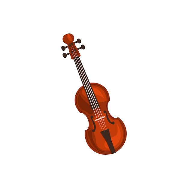 Realistic classic violin