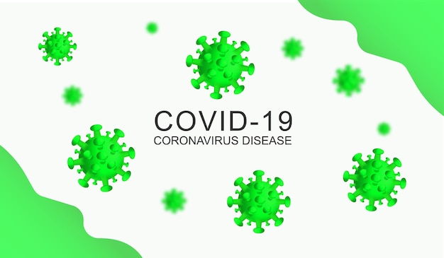 realistic coronavirus disease 19 background