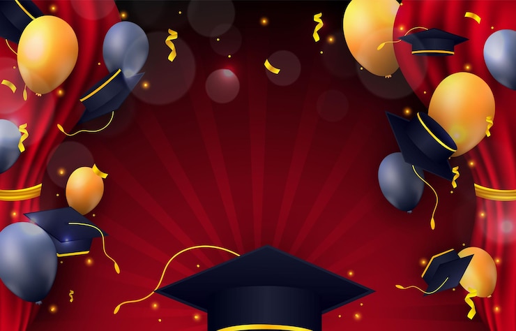 Vector realistic curtain graduation background