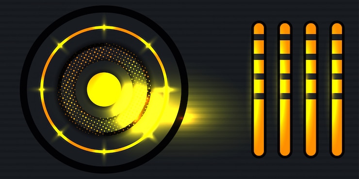 Vector realistic dark abstract overlap