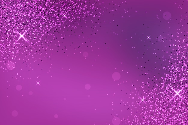 Vector realistic dark pink glitter background