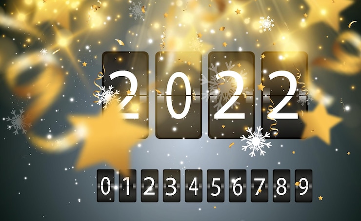 Vector realistic digital scoreboard replacing numbers on the background