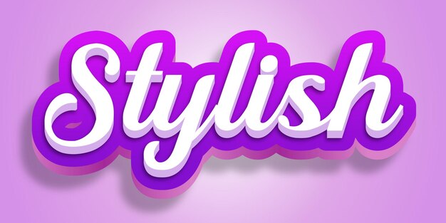 Vector realistic editable 3d text effect or graphic style with vector