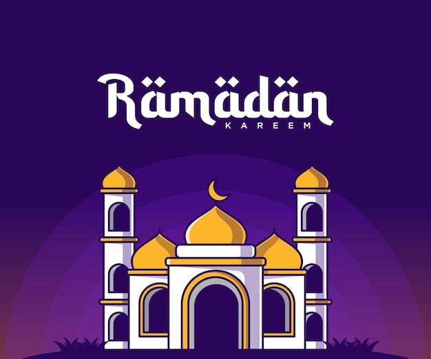 Realistic Eid AlFitr Aidilfitri Free Vector Illustration