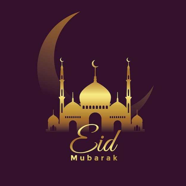 Vector realistic eid mubarak