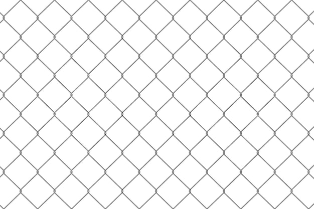 Vector realistic fence rabitz pattern seamless connection of protective grid vector rabitz grid robust modern chromeplated wire