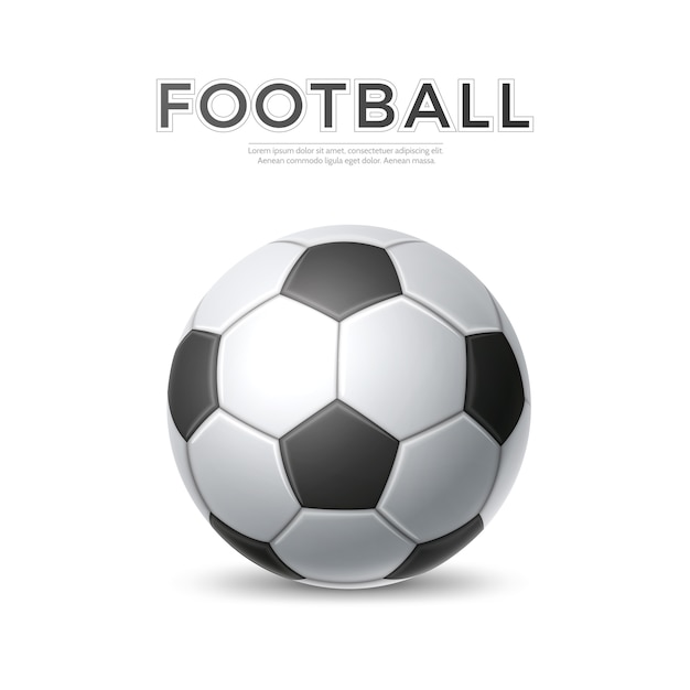 現実的なサッカーやサッカーボール