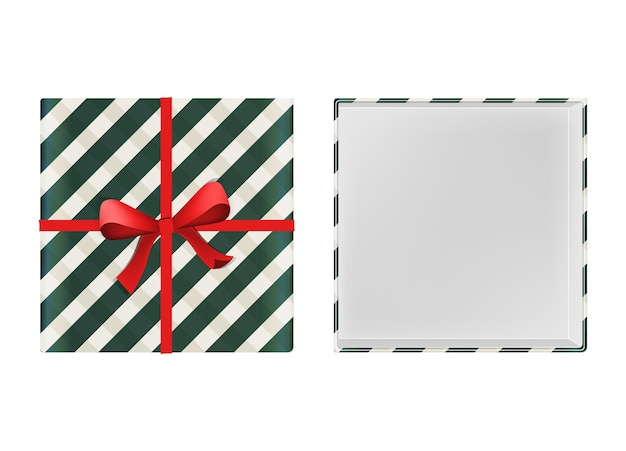 realistic gift boxe