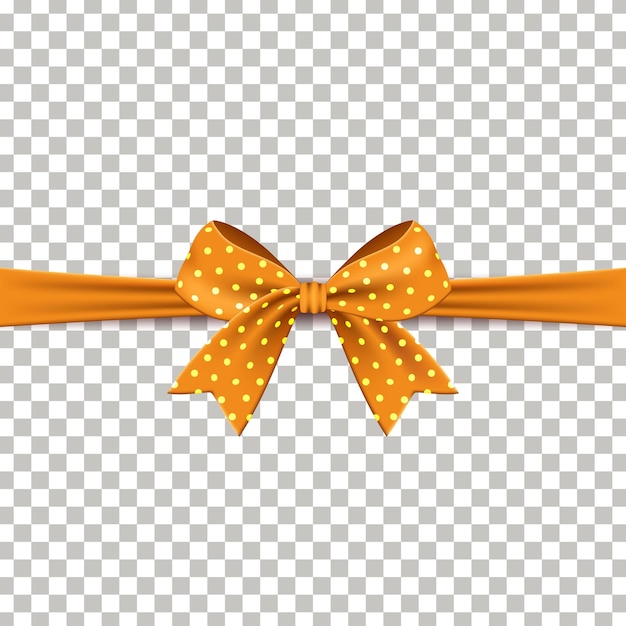 Realistic gift ribbon ornament vector