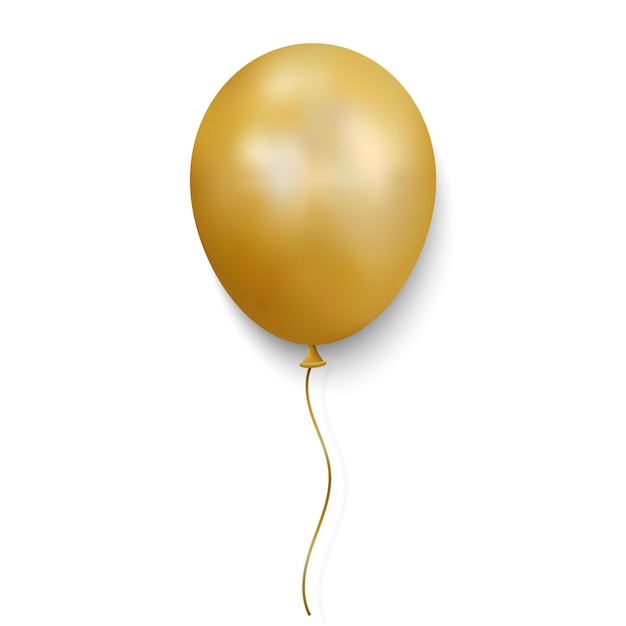 Realistic glossy balloon