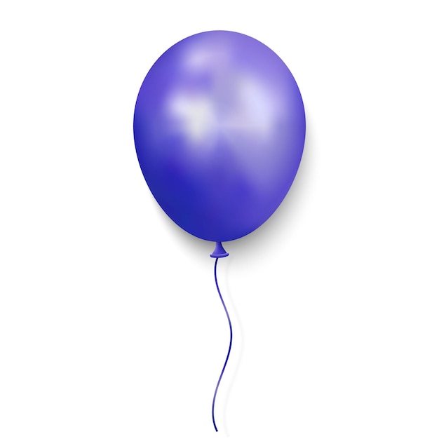 Realistic glossy balloon