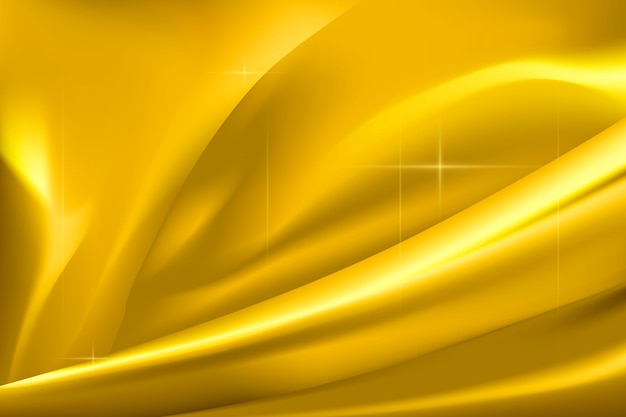 Vector realistic gold silk background