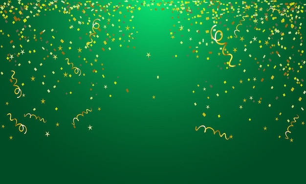 realistic golden confetti background luxury background with confetti falling down