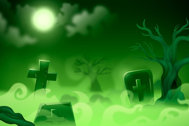 Vector realistic halloween background