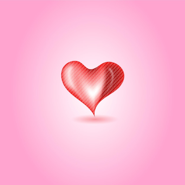 Реалистичная форма сердца форма сердца 3d форма сердца форма сердца с узором