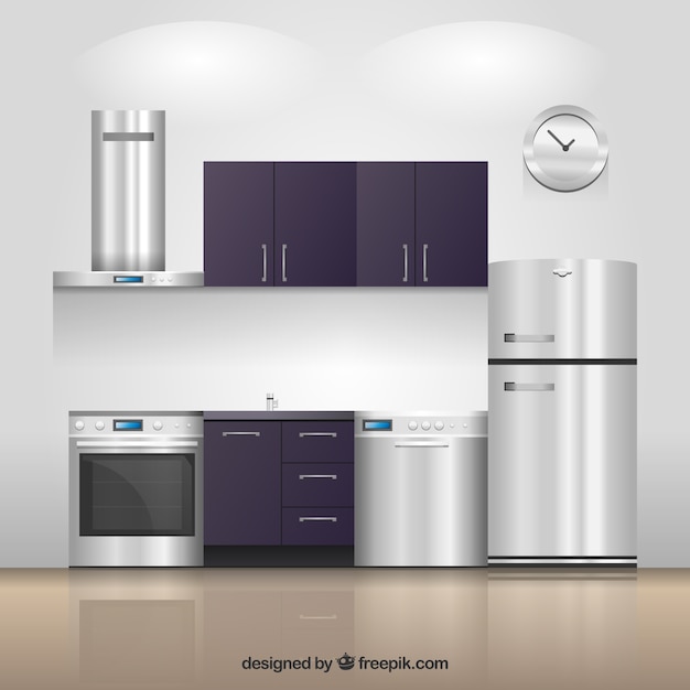 realistic kitchen