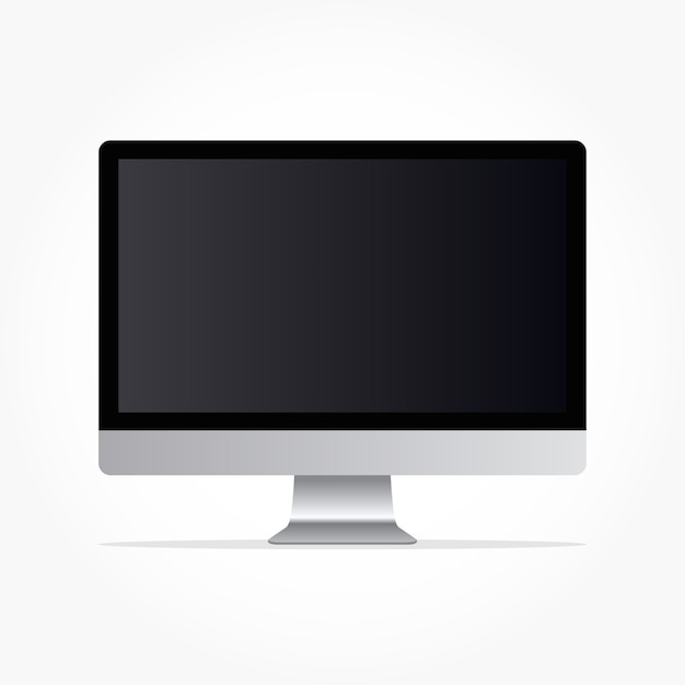 realistic lcd desktop monitor