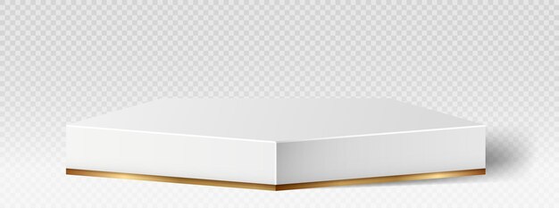 realistic marble podium