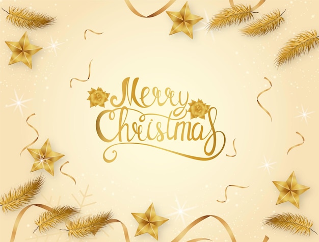 Realistic Merry Christmas  elegant background.