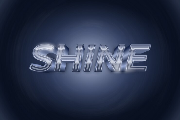 Vector realistic metallic 3d font/alphabet