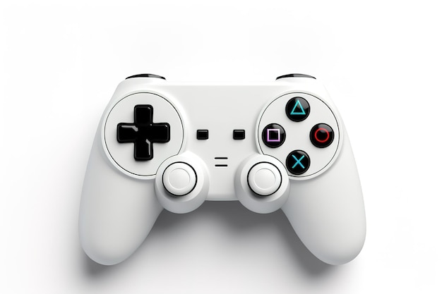 Realistic Mockup Modern Game Controllers Gamepad from the game console