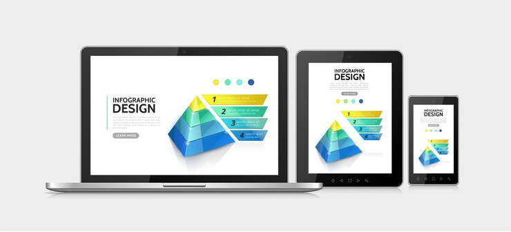 Vector realistic modern infographic elements concept 