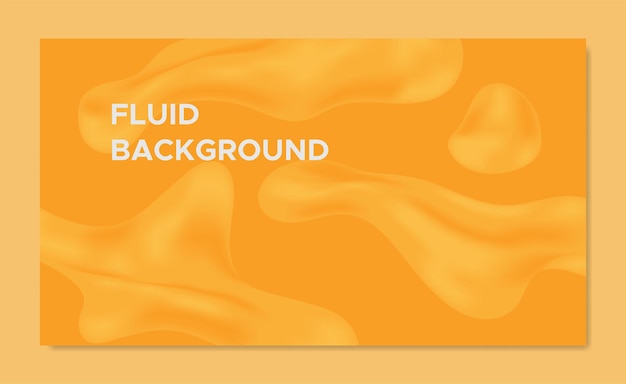 Realistic Orange Liquid background