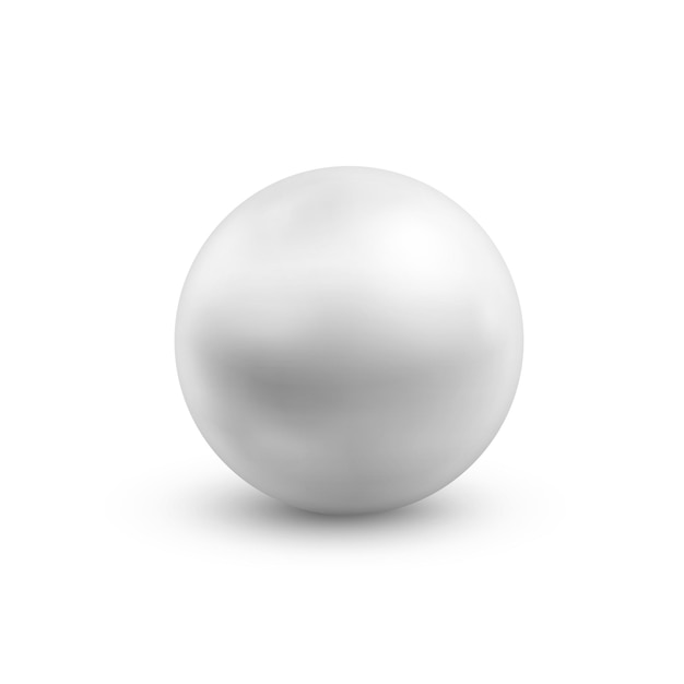 Vector realistic pearls.