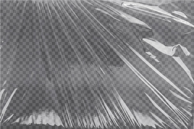 realistic plastic wrap texture stretched polyethylene cover