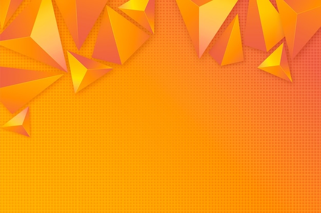 Vector realistic polygonal background