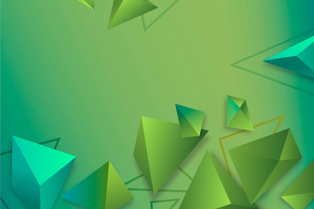 Realistic polygonal background