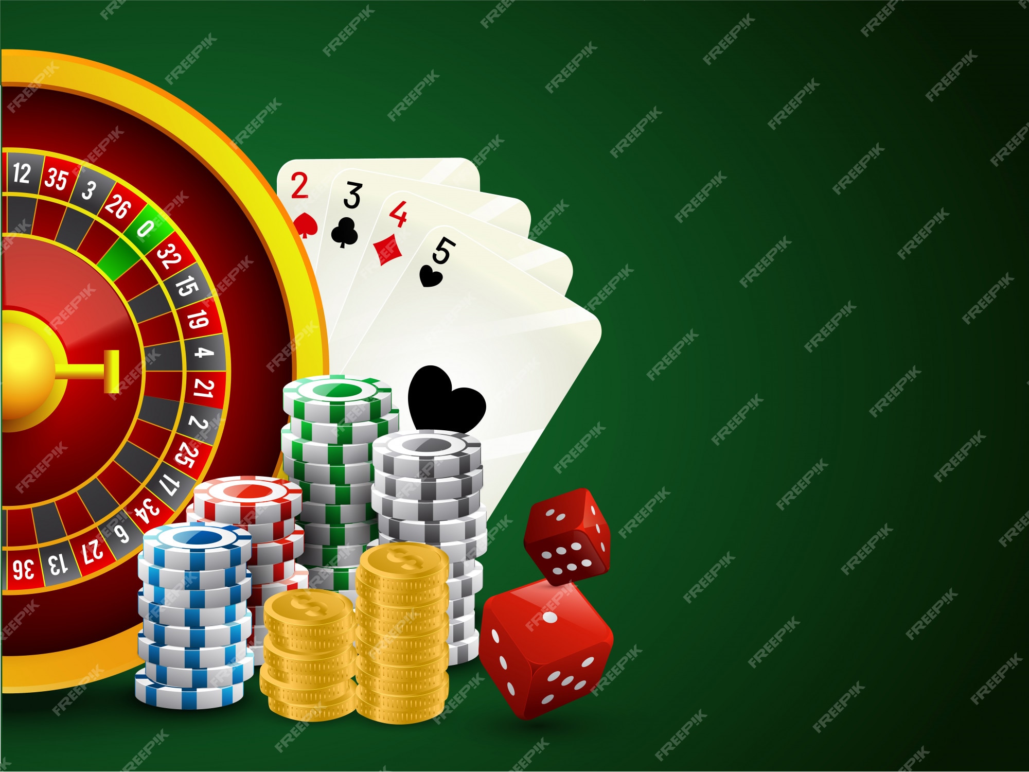 Playing Cards Poker Chips. Falling Dice Online Casino Gambling Realistic 3D  Gaming Concept with Vector Lucky Roulette Ilustração do Vetor - Ilustração  de fundo, jogar: 144813995