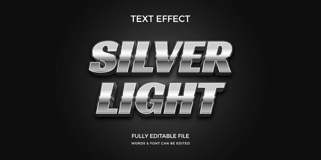 Realistic shine text effect