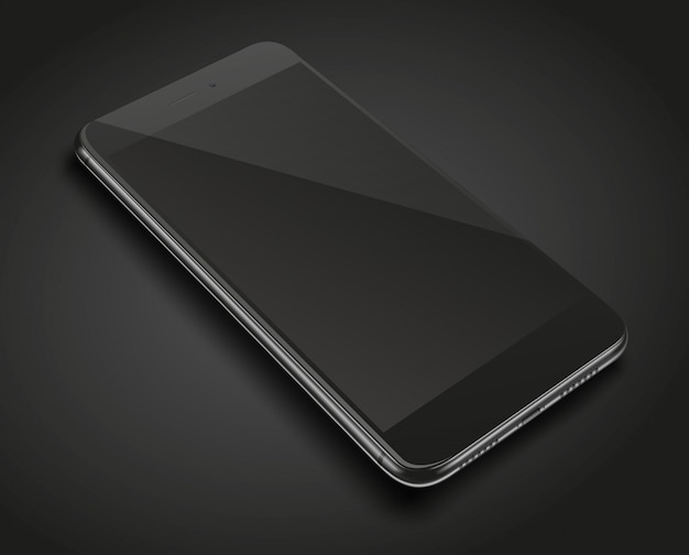 Vector realistic smart phone.