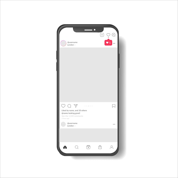 Realistic smartphone mockup Device UI UX mockup for presentation template Cellphone frame with blank display isolated templates phone different angles views 3d isometric cell phone