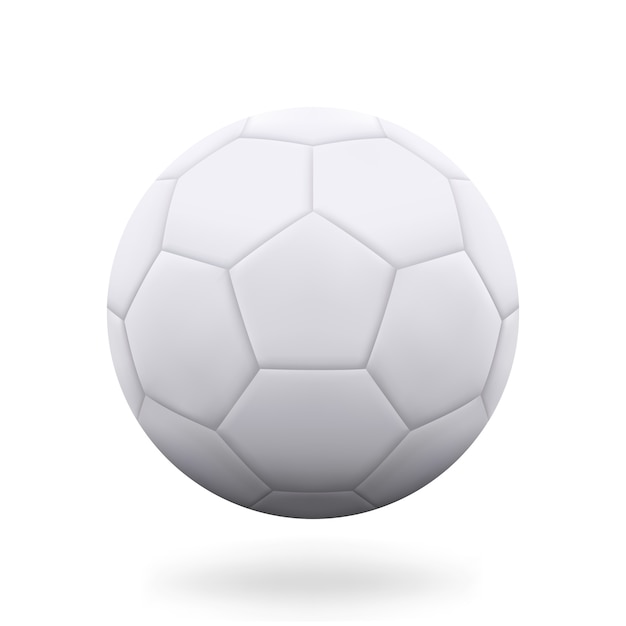 Realistic Soccer Ball isolated