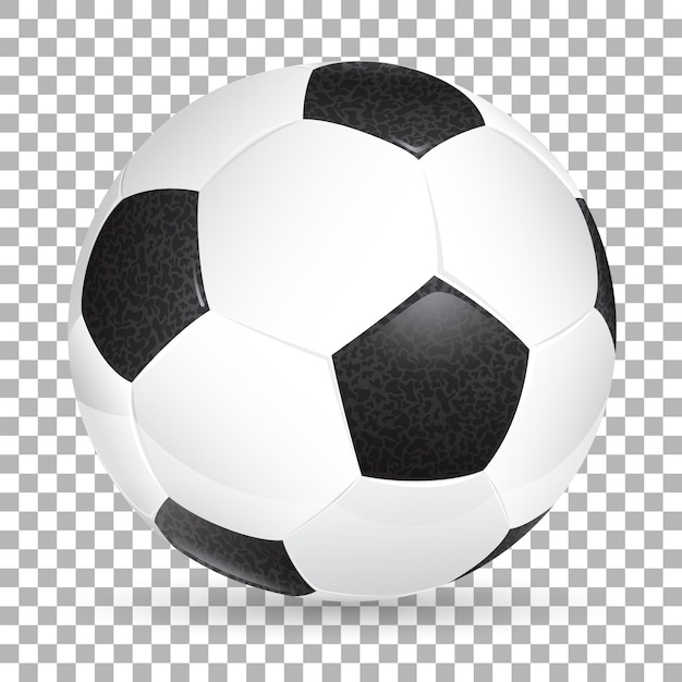 Realistic soccer ball