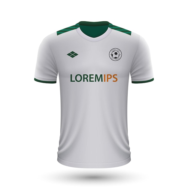 Realistic soccer shirt Borussia MÃ¶nchengladbach 2022, jersey te