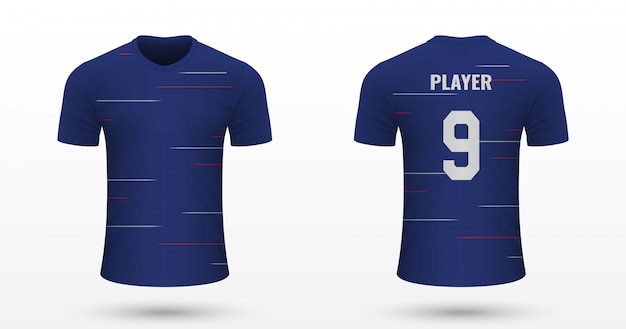 Maglia da calcio realistica