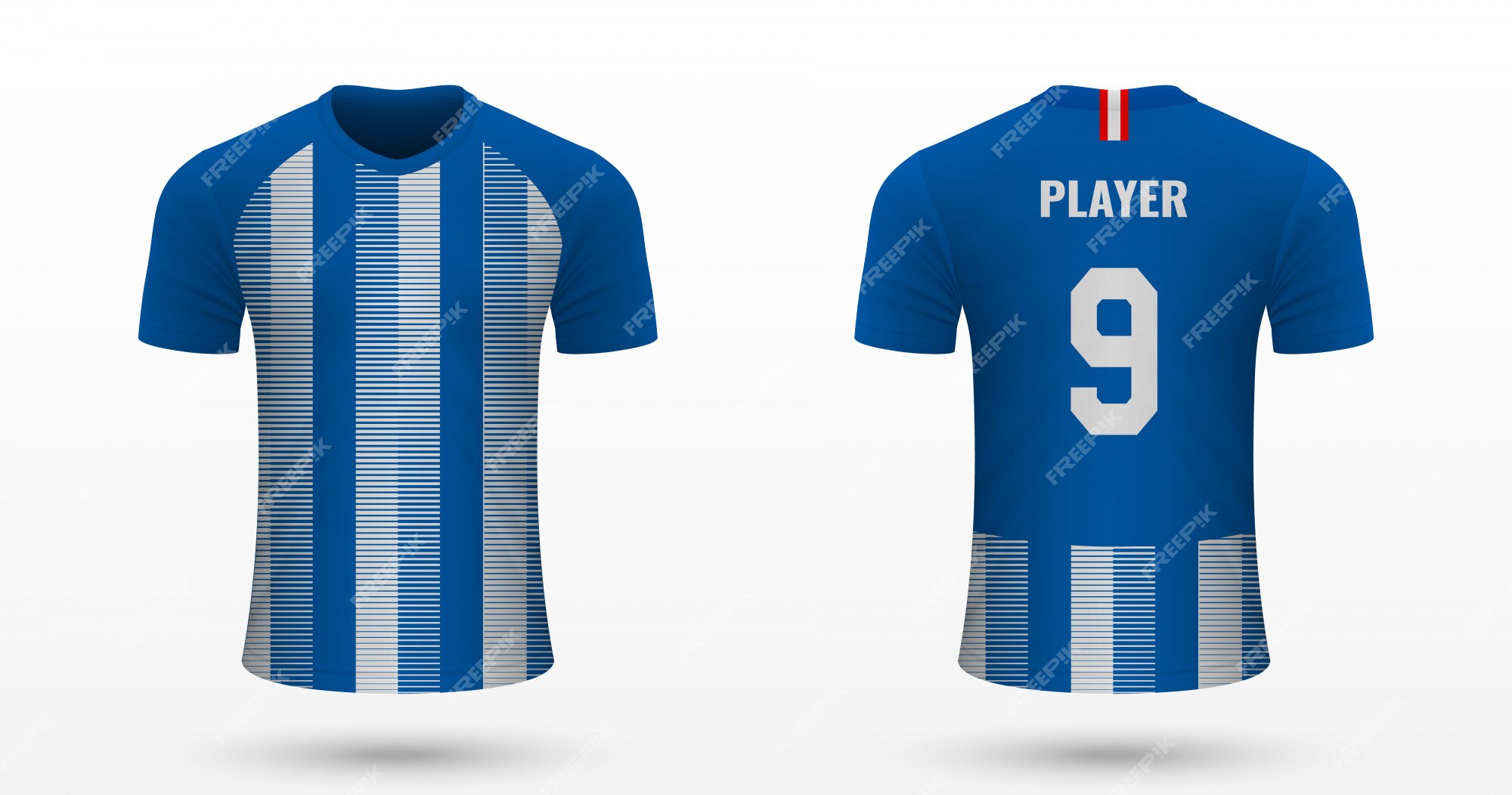 Premium Vector | Realistic soccer shirt