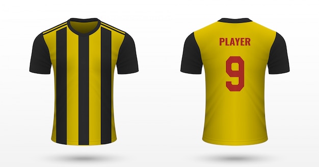 Maglia da calcio realistica