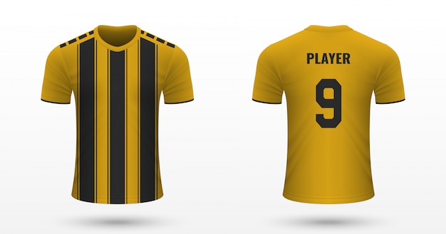 Maglia da calcio realistica