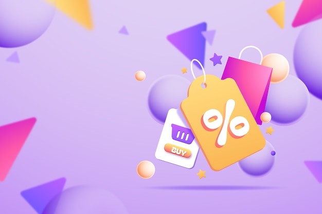 Realistic special offer background